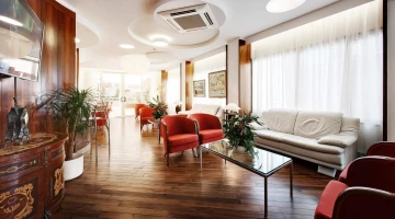 Sofas and armchairs in the hall