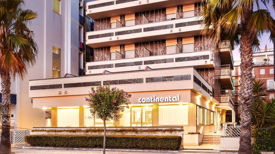 External facade of the hotel