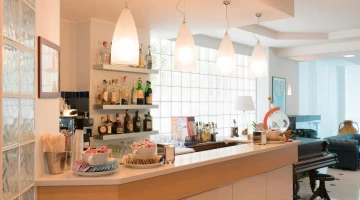Bar inside the hotel