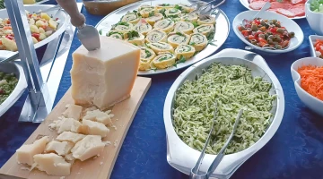 Side dishes buffet