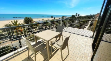 Private balcony