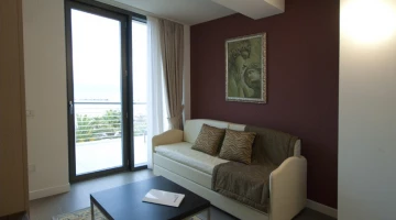 Living area in junior suite