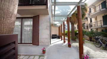 Ingresso della struttura