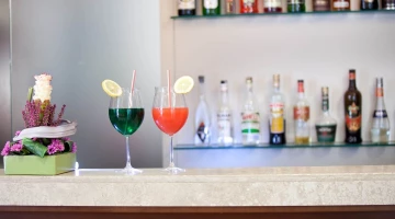 Particolare del bar