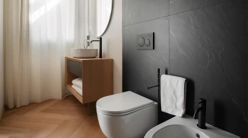 Privates Badezimmer im Kingsize-Zimmer