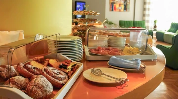 Buffet della colazione continentale