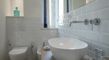 Bagno privato con set di cortesia