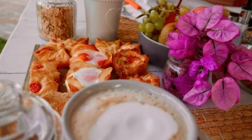 Petit déjeuner sucré et salé