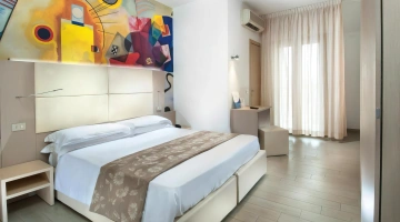 Matrimoniali con decorazioni moderne