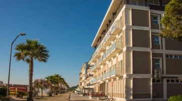 Ideal hotel exterior