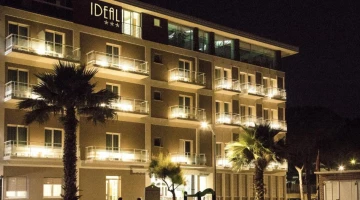Exterior in the evening