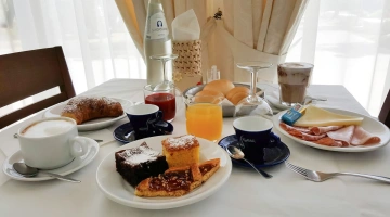 Petit-déjeuner sucré et salé