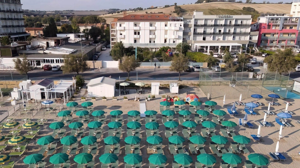 Hôtel en bord de mer