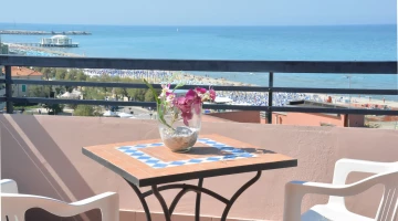 Sea view from the hotel