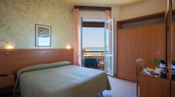 Room with balcony
