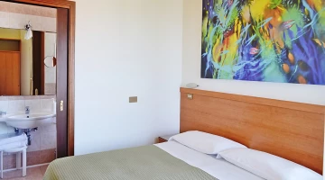 Room with private bathroom