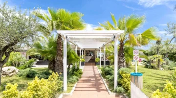 Private beach entrance