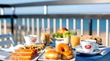 Breakfast with a view