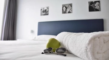 Handtücher vorhanden