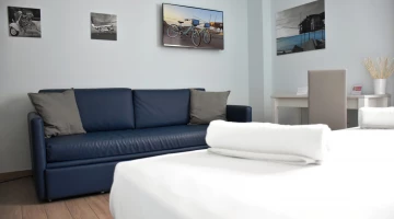 Doppelzimmer mit Sofa