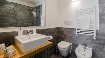 Renovated bathrooms