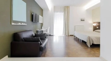 Sofas in the room