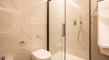 Box doccia in bagno privato