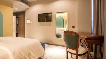 Room with desk