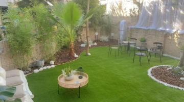 Espaces extérieurs aménagés