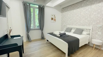 Chambre double avec bureau