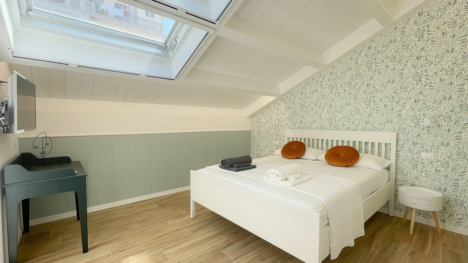 Chambre double avec bureau