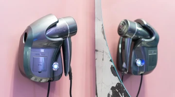 Phon a parete in bagno