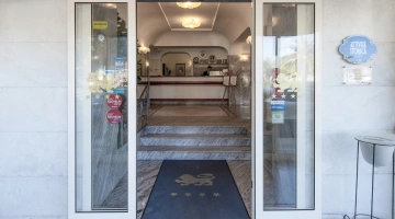 Ingresso dell'hotel