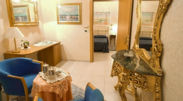 Area giorno in Suite