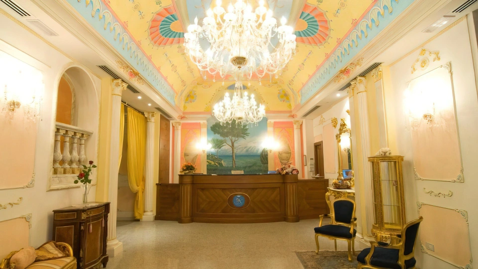 Reception nella hall