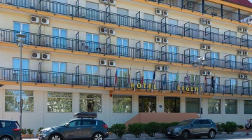 Hotel entrance