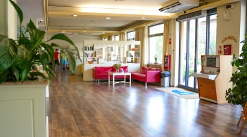 Common area in the lobby
