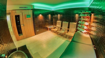 Spa avec sauna et espace massage