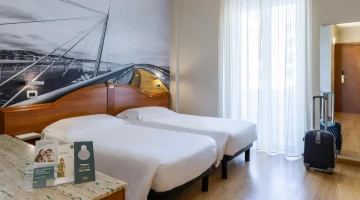 Doppelzimmer mit Einzelbetten