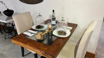 Pasto servito al ristorante
