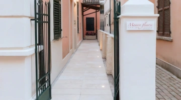 Entrance to the building