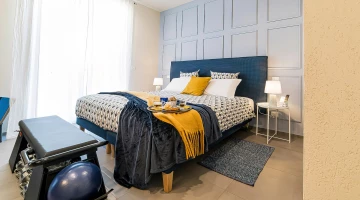 Deluxe Infinity Doppelzimmer mit Multifunktionsbank
