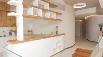 Zona comune con angolo ristoro