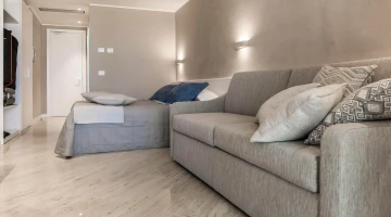 Deluxe double room with sofa bed