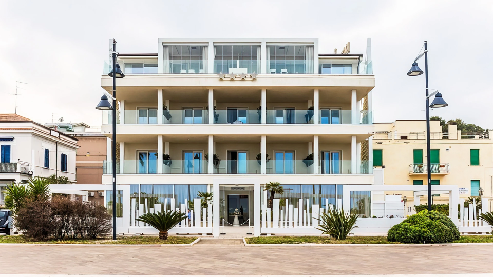 External facade of the hotel