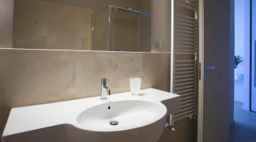Private bathroom in the room