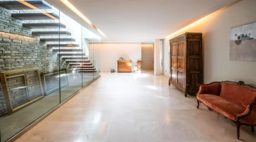 Interior of the hotel