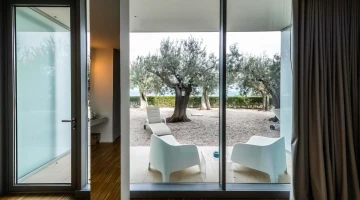 Room with private patio