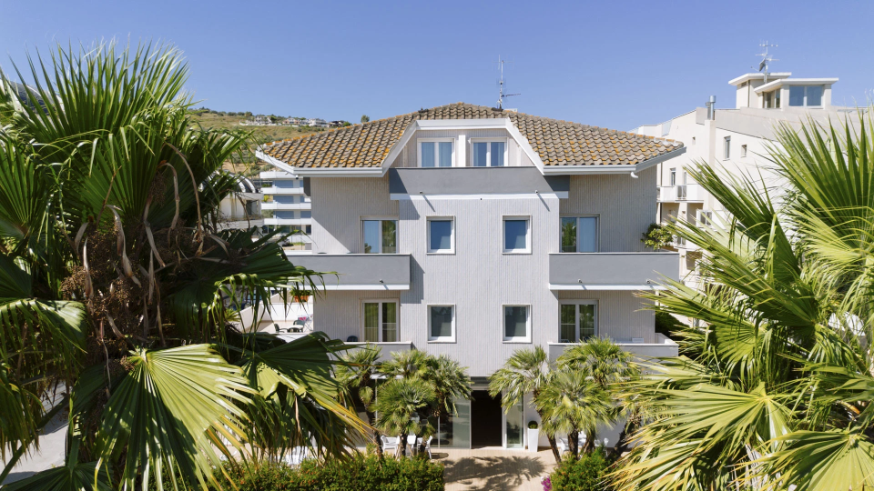 Façade de l&#39;hôtel
