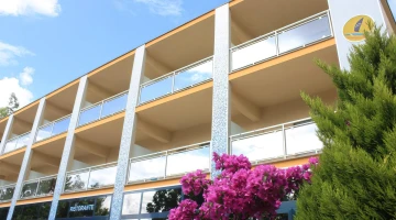 Particolare balconi dall'esterno